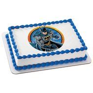 Batman Edible Icing Image Cake Topper (1/4 Sheet)