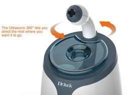 Dr.luck BL208AK 1.7L(0.45Gal) 360 degree Rotary Super Silent Cool Mist Humidifier,(Blue, Pack of 1) N2