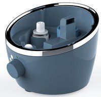 Dr.luck BL208AK 1.7L(0.45Gal) 360 degree Rotary Super Silent Cool Mist Humidifier,(Blue, Pack of 1) N3