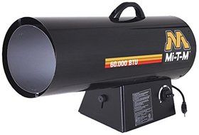 Mi-T-M MH-0060-LM10 Propane Forced Air Portable Heater, 40-50-60 0000 BTU