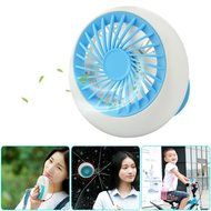 HJIAN Portable Fan Handheld Fan Desktop Table Fan 3 Modes Speed Personal Fan Cooling Fan Rechargeable Fans Umbrella... N4