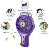 Welltop Mini Handheld USB Misting Fan with Personal Cooling Mist Humidifier Rechargeable Portable Mini Misting... N19