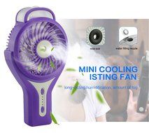 Welltop Mini Handheld USB Misting Fan with Personal Cooling Mist Humidifier Rechargeable Portable Mini Misting... N21