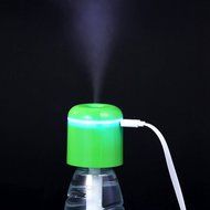 "JackS" Bright Color Cute Bottle Caps Humidifier (Pink KM-USB-CH-03) N17