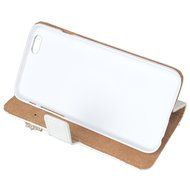 KAKA(TM) Fashion Phone Cover 3D Handmade Irregularity Bling Colorful Crystal Design PU Leather Wallet Case Flower... N4