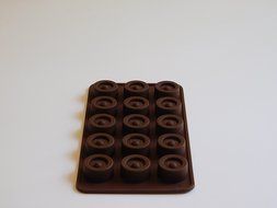 Silicone 3 Piece Candy Mold set, Hearts, Round Mold, and Lions/bear/hippo Candy Molds