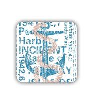 Generic Mdf Printed Anchor Cup Coaster Creativity