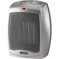 Silver/Black Electric Ceramic 1500W Heater N2