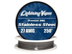 LV Stainless Steel 316L Wire 27 AWG - 250'