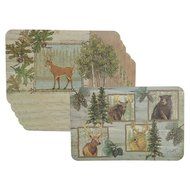 Wilderness Trails Reversible Decofoam Placemats (Set of 6)