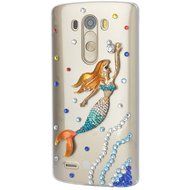 LG Stylus 2 Case,LG G Stylo 2 LS775 Case,Yaheeda Studded Rhinestone Crystal Bling Clear Hard Case Cover for LG... N23
