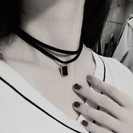 Dixperfect Vintage 90s Choker Necklaces with Pendant for Women N9