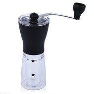 Slim Ceramic Burr Hand Crank Manual Coffee Grinder Bean Portable Mill New