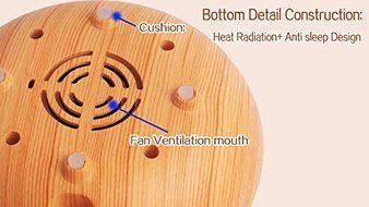 [New Greneration] Travel Ultrasonic Humidifier, Aromatherapy Essential Oil Diffuser Cool Mist Water Bottle Mini... N7