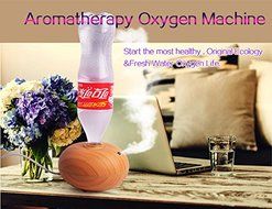 [New Greneration] Travel Ultrasonic Humidifier, Aromatherapy Essential Oil Diffuser Cool Mist Water Bottle Mini... N8