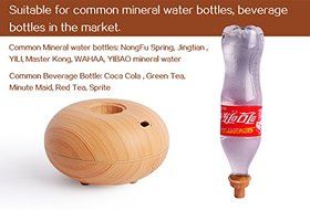 [New Greneration] Travel Ultrasonic Humidifier, Aromatherapy Essential Oil Diffuser Cool Mist Water Bottle Mini... N9