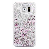 S6 Case,Galaxy S6 Case,PHEZEN Galaxy S6 Bling Case,[Crystal Clear] Creative Design 3D Funny Flowing Bling Glitter... N25
