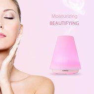 AVANTEK Essential Oil Diffuser, Ultrasonic Aromatherapy Humidifier with 7-Color Lights, 100ml N8