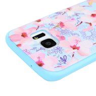 S7 Edge Case,Samsung Galaxy S7 Edge Case - Shockproof TPU Rubber Skin Gel Bumper Case 3D Basso-relievo Cute Colorful... N11