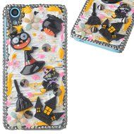 Spritech(TM) 3D Handmade Crystal Phone Case for HTC Desire 626,Helloween Style Monster Haunted House Design Smartphone... N4