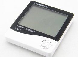 Indoor Electronic Hygrothermograph Multifunctional Temperature Humidity Gauge Recorder Thermometer N2