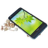 Spritech(TM) Bling Clear Phone For HTC Desire 626,3D Handmade Silver Crystal Flower Heart Pattern Pendant Accessary... N12