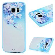 S7 Edge Case,Samsung Galaxy S7 Edge Case - Shockproof TPU Rubber Skin Gel Bumper Case 3D Basso-relievo Cute Colorful... N18