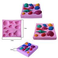 Sher Conch Style Decoration Fondant Mold Cake Decoration Mold