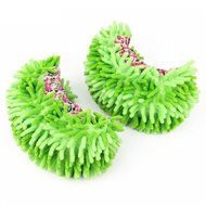 Spritech(TM) New Creative Multifunctional Microfiber House Floor Cleaning Mop Slippers Shoes Cover Pink N4