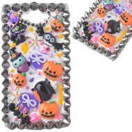 Halloween Theme Phone Case for Motorola Droid Turbo,Yaheeda 3D Handmade Rivets Pumpkin Demon Cartoon Design Clear... N15