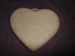 Pampered Chef Peace on Earth Cookie Mold 2926