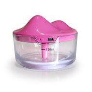 Leewa Ultrasonic Home Aroma Humidifier - Diffuser Mist Purifier Lonizer Atomizer (Pink) N4