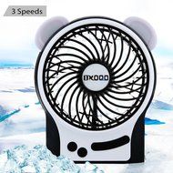 Portable USB Mini Fan, OXOQO Desk Desktop Table Electric Quiet Fan with LED Light, Built-in 2500mah Rechargeable... N5