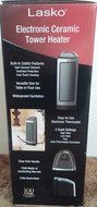 Lasko Electronic Ceramic Tower Heater with Electric Control Model CT 16511 - Fully Assembled - 16 '' Tall With... N2