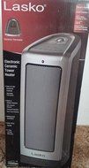Lasko Electronic Ceramic Tower Heater with Electric Control Model CT 16511 - Fully Assembled - 16 '' Tall With... N3