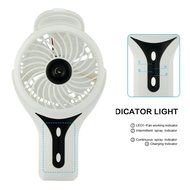 Welltop Mini Handheld USB Misting Fan with Personal Cooling Mist Humidifier Rechargeable Portable Mini Misting... N27