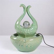 FEI&amp;S Ceramic Flowing Water humidifier living room desk creative Gifts, Home Decor is part #6