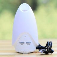 Zinnor 7 Color Ultrasonic Home Aroma Humidifier Air Diffuser Purifier Atomizer N2