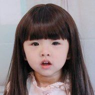Spritech(TM) Children's Lovely Stylish Deep Brown Fluffy Realistic Long Straight Hair Wig Fiber Synthetic Wig... N4
