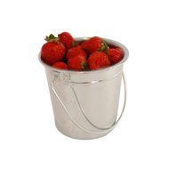 Medium Stainless Steel Pail 28 ounces 1 count box N2
