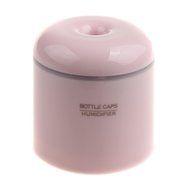 "JackS" Bright Color Cute Bottle Caps Humidifier (Pink KM-USB-CH-03) N23