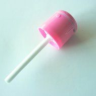 "JackS" Bright Color Cute Bottle Caps Humidifier (Pink KM-USB-CH-03) N27