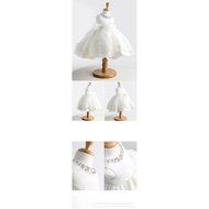 KAKA(TM) Lovely Girls One Piece Dress Flower Girl Dresses White Dress skirt Princess Skirt Tutu Skirt Party Costume... N3