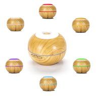 200ml Aromatherapy Essential Oil Diffuser,Ultrasonic Aroma Humidifier (Up to 8H Use, Mist Control, Waterless Auto... N11