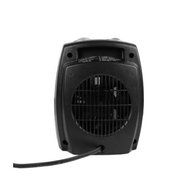 Silver/Black Electric Ceramic 1500W Heater N4
