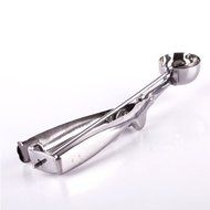 Shuxen(TM) Kitchen Portable Ice Cream Scoop Stainless Steel Cookies Dough Potato Disher Masher Spoon#47487 N2