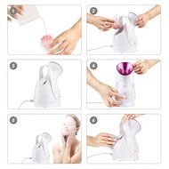 Aiho Nano Ionic Facial Steamer Personal Skin Care Face Steamer Unclog Pore Blackheads Facial Moisturizer Spa Hot... N5