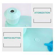 Mini Ultrasonic Fish Tank Mist Humidifier Premium Humidifying Unit with Portable USB Night Light Air Purifier... N19