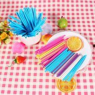 100 Count Sucker Lollipop Sucker Sticks (Pink) N2