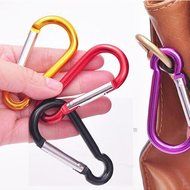 Yaheeda 10pcs Key Chain Ring Connector Keychain,alloy Steel Keychain Ring Clips for hiking,knapsack,Tent